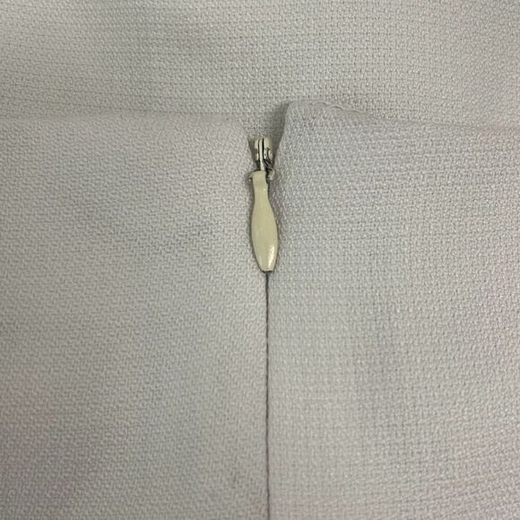 Studio I 18W Midi Sheath Dress Black Ivory Colorblock Square Neck Tie Waist Work - Picture 6 of 12